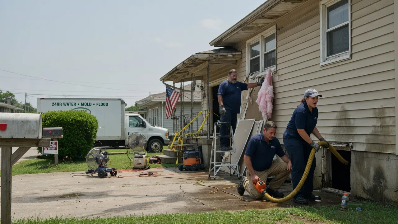 Water Damage Repair in Section, AL near me